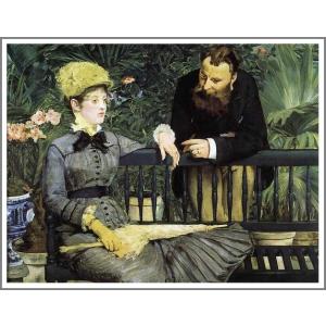 送料無料】絵画：エドゥアール・マネ「花瓶のローズとチューリップ