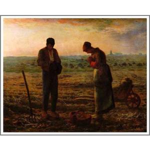 複製画 送料無料 絵画 油彩画 油絵 模写フランソワ・ミレー「落穂拾い