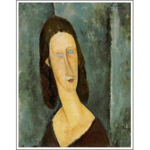 送料無料】絵画：アメデオ・モディリアーニ「ルニア・チェホフスカの