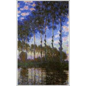 複製画 送料無料 絵画 油彩画 油絵 模写クロード・モネ「アルジャン