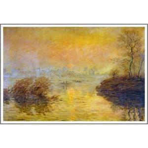 複製画 送料無料 絵画 油彩画 油絵 模写クロード・モネ「睡蓮2」F20