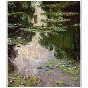 複製画 送料無料 絵画 油彩画 油絵 模写クロード・モネ「睡蓮2