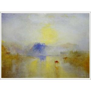 送料無料】絵画：ウィリアム・ターナー「ポリュフェモスを愚弄する