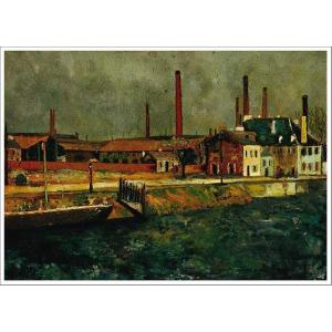 複製画 送料無料 絵画 油彩画 油絵 模写モーリス・ユトリロ