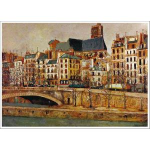 絵画 油絵 青木今陽 肉筆油絵 風景画 上高地 F6 送料無料 : アート
