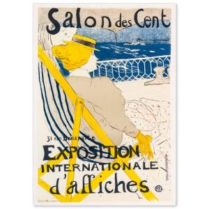 ロートレック 作品 ポスター A3サイズ ジャンヌ アヴリル グッズ 絵画