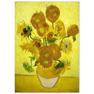 ゴッホ ひまわり ゴッホの絵 グッズ 絵画 ポスター おしゃれ インテリアA4 壁紙 アート パネル 名画
