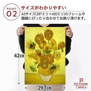ゴッホ ひまわり ゴッホの絵 グッズ 絵画 ポ...の詳細画像4