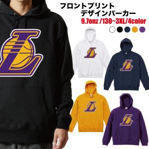 パーカー メンズ レディース レイカーズ レブロン 八村 長袖 プルオーバー スウェット 秋 冬 キッズ 130〜3XL 大きいサイズ 9.7オンス