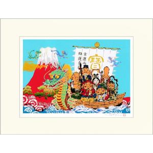 絵画 インテリア アート 吉岡浩太郎 七福龍神丸...の商品画像