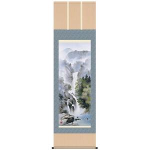 掛軸 掛け軸 水墨山水 田中芳園作 : 人形と結納 久宝堂Yahoo!店 - 通販