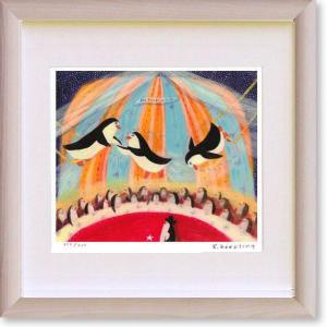 久下貴史　版画　「フェデリコ急便」 絵画 版画 猫 久下貴史・フェデリコ急便 インテリア : 絵画生活