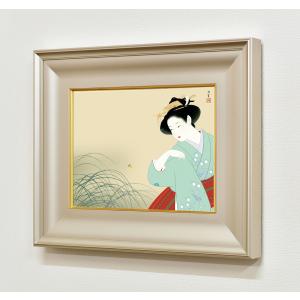 ⭐︎値下げ中⭐︎絵画　竹内栖鳳　【斑猫】　日本画　名画　インテリア　銀十黒 絵画 竹内栖鳳（たけうちせいほう）・ 斑猫 (はんびょう ） 日本画