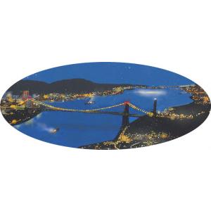 絵画 吉岡浩太郎 関門海峡 版画 インテリアの詳細画像1