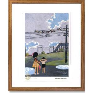 版画　富田利吉郎作 版画富田利吉郎作