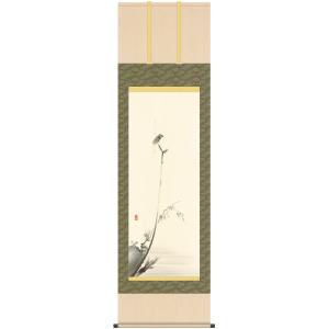 複製/宮本武蔵/枯木鳴鵙図/二天/工芸/桐題箱付/布袋屋掛軸HJ-762 複製/宮本武蔵/枯木鳴鵙図/二天/工芸/桐題箱付/布袋屋掛軸HJ-762
