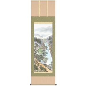 掛け軸 掛軸 雪舟（せっしゅう）・ 秋冬山水図 -冬 (しゅうとうさん