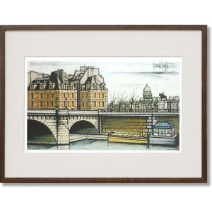 絵画　ベルナール・ビュフェ　リアルト橋 ベルナール・ビュッフェ ベニスシリーズ『リアルト橋』 | 絵画