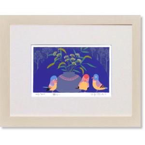 堀 文子 「 風 」 オリジナルリトグラフ 版画 日本画 絵画 花 蝶 堀 文子 「 風 」 オリジナルリトグラフ 版画 日本画 絵画 花 蝶