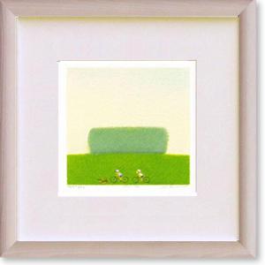 葉祥明 ひとり林に 版画 113/200 絵画 葉祥明 ひとり林に 版画 インテリア : 絵画生活 - 通販 - Yahoo