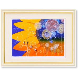 ☆吉岡浩太郎☆「 百合の花」ジグレー版画 太子 新品！ ☆吉岡浩太郎☆「 百合の花」ジグレー版画 太子 新品！