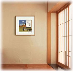 絵画 谷内六郎 (たにうちろくろう)・紙ふうせ...の詳細画像2
