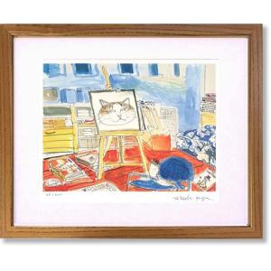 絵画 版画 猫 久下貴史・フェデリコ急便 インテリア : 絵画生活
