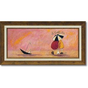 サムトフト 絵画 彼女の好きなハート雲 現代アート インテリア