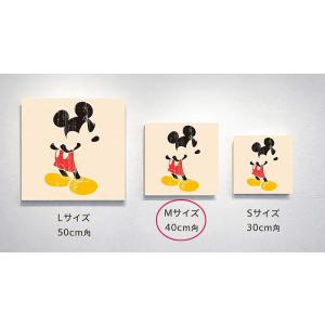 ディズニー キャンパスアート ミッキー M イ...の詳細画像2