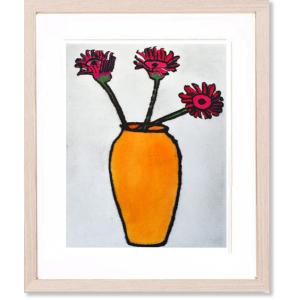 絵画  リチャード・スペア   Orange Vase   現代アート  インテリア｜art1