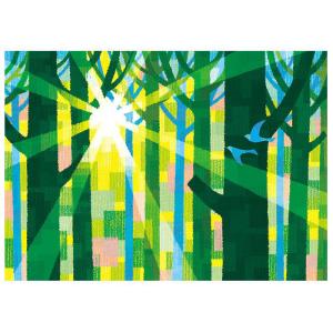 絵画 藤谷壮仁郎・幸せの青い鳥 版画 インテリアの詳細画像2