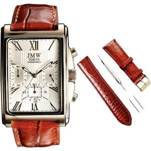 良品 Q-Pot キューポット 腕時計 トケトケイ チョコレート レザー