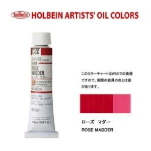 ホルベイン 油絵具 6号 20ml H004 ローズマダー
