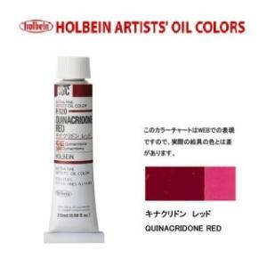 ホルベイン油絵具 6号 20ml H020 キナクリドンレッド◇