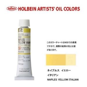 ホルベイン油絵具 6号 20ml H032 ネイプルスイエローイタリアン