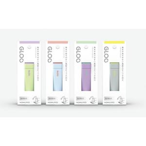 コクヨ　GLOO グルー スティックのり（色が消える）　限定 バイカラー