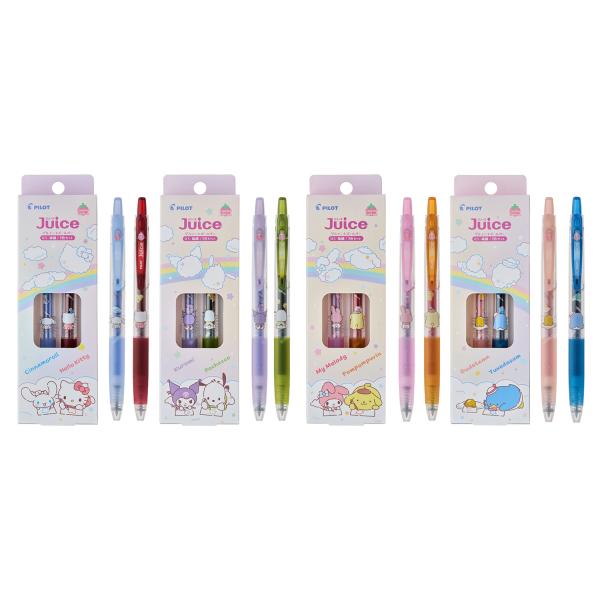 パイロット　ゲルインキボールペン　ジュース サンリオキャラクターズ なかよし2色セット　0.5mm　...