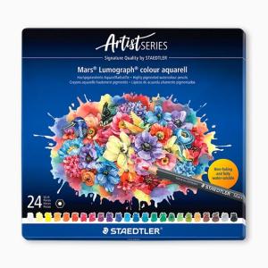 ステッドラー（STAEDTLER） マルス ルモグラフ水彩色鉛筆 60色セット
