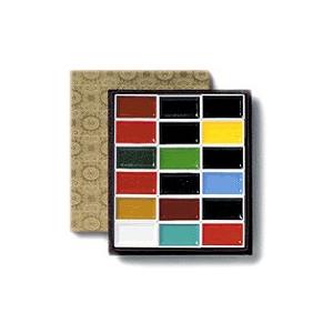 吉祥顔彩　18色セット 上製