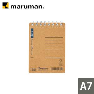 メモ帳ベーシックメモ A7 6mm罫 N698 マルマン (ゆうパケット1点まで)2点以上は宅配便｜artandpaperm