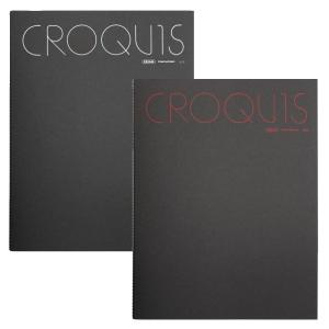 クロッキーブック S・M・Lシリーズ 356X268mm クリームクロッキー紙