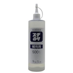 スチのり 補充用 500cc 透明 / 光栄堂 500ml スチレンボード スチレンペーパー スタイロフォーム 発泡スチロール 接着 SN-500