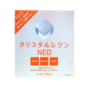 クリスタルレジンNEO 300g ／ 日新レジン エポキシ樹脂 透明 エポキシ硬化物 エポキシレジン