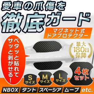 ドアハンドルプロテクター 車 マグネット 磁石 爪傷