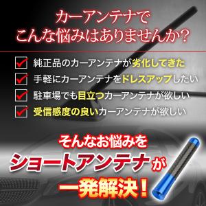 カーアンテナ ショート 車 交換 高感度 ショ...の詳細画像4