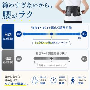 骨盤ベルト 腰痛 腰サポーター コルセット 腰...の詳細画像5