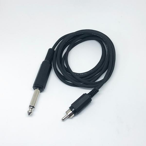 タトゥーマシン用軽量RCAコード