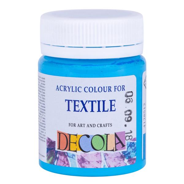 布用絵の具【DECOLA】デコラ 50ml / CelestialBlue(セレスティアルブルー)