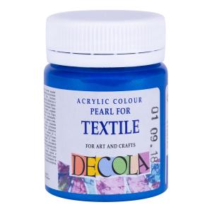 ■■閉店セール■■ 布用絵の具【DECOLA】デコラ 50ml / PEARL Blue(パールブルー)　新体操の衣装に