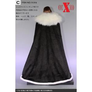 X Toys 1 6フィギュア用 マント X 016c 黒 Supersport Tn